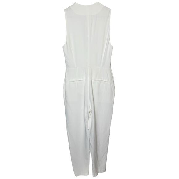 A.L.C. Everett Jumpsuit Eggshell, size 4 - Picture 4 of 9